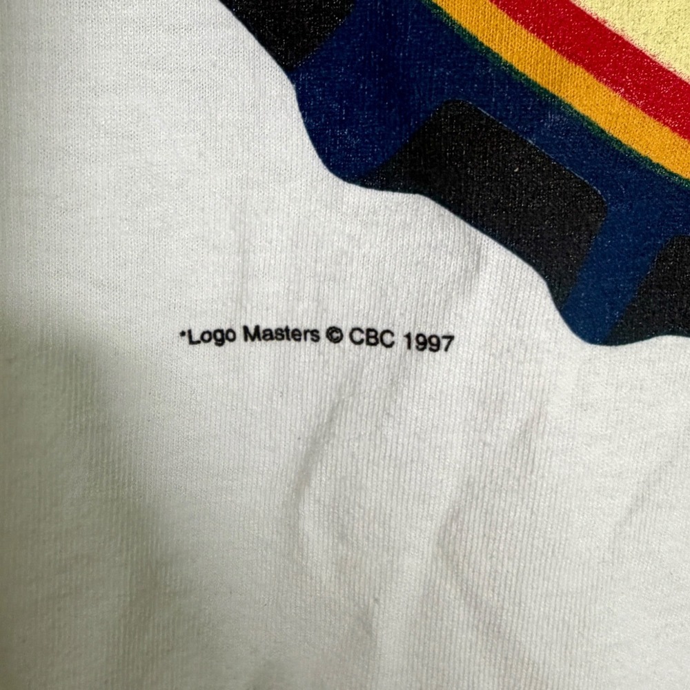 Vintage Delta Men's 1997 Original Coors Beer Short Sleeve T-shirt White XL - Picture 3 of 5